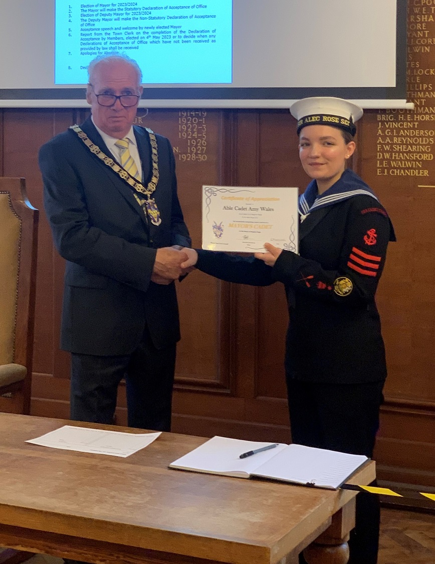 New Mayor and Deputy Mayor Elected Bognor Regis Town Council